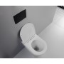 FISSORE.com ENSEMBLE DE VOLANT VASQUE + BIDET MURAL SANS BRIDE COMPRENANT UN SIÈGE SOFT CLOSE