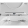 FISSORE.com ENSEMBLE DE VOLANT VASQUE + BIDET MURAL SANS BRIDE COMPRENANT UN SIÈGE SOFT CLOSE