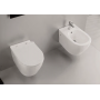 FISSORE.com SKY SET CUVE + BIDET SUSPENDU AVEC L'ACCOUDO INCLUS SOFT CLOSE