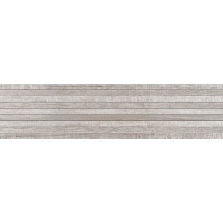 TUSCANIA CERAMICA VENT NORD TECK GRIS 30,4X122,2