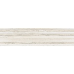 TUSCANIA CERAMICA VENT NORD TECK IVOIRE 30,4X122,2