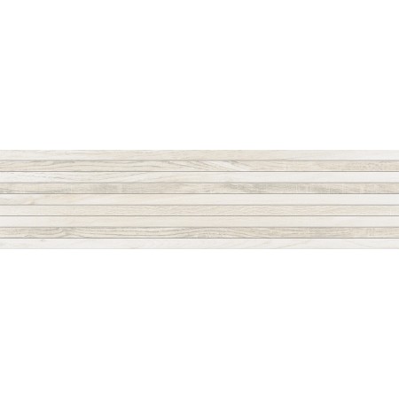 TUSCANIA CERAMICA VENT NORD TECK IVOIRE 30,4X122,2