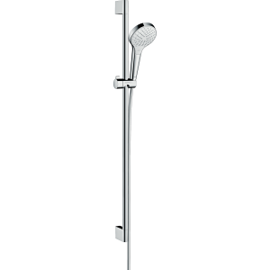 HANSGROHE CROMA SELECT S ENSEMBLE DE DOUCHE VARIO AVEC RAIL DE DOUCHE 90 CM BLANC/CHROME