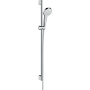HANSGROHE CROMA SELECT S ENSEMBLE DE DOUCHE VARIO AVEC RAIL DE DOUCHE 90 CM BLANC/CHROME