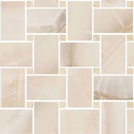 SANT'AGOSTINO CERAMICHE AKOYA MAXI RÉSEAU IVORY 30X30 RÉCTIFIÉ KRY