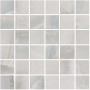 SANT'AGOSTINO CERAMICHE AKOYA MOSAÏQUE ARGENT 30X30 RECTIFIÉ