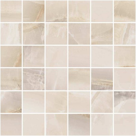 SANT'AGOSTINO CERAMICHE AKOYA MOSAÏQUE IVORY 30X30 RECTIFIÉ
