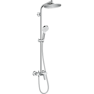 HANSGROHE CROMETTA S POUCE DE DOUCHE 240 1JET AVEC ROBINET MONOCOMMANDE CHROME