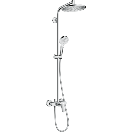 HANSGROHE CROMETTA S POUCE DE DOUCHE 240 1JET AVEC ROBINET MONOCOMMANDE CHROME
