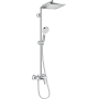 HANSGROHE CROMETTA ET SHOWERPIPE 240 1JET AVEC ROBINET MONOCOMMANDE CHROME