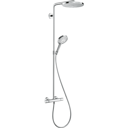 HANSGROHE RAINDANCE SELECT S POUDE DE DOUCHEPIPE 240 1JET POWDERRAIN AVEC THERMOSTAT EN CHROME