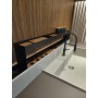 Scic SCIC MÉDITERRANÉEN EN FENIX CACAO LAVABO EN CÉRAMIQUE PIERRE PIASENTINA L 430cm