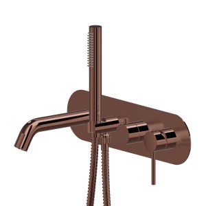NEWFORM  XT GROUPE DE BAIGNOIRE ENCASTRÉ AVEC DIVERTER, BEC D'ÉCOULEMENT ET ENSEMBLE DE DOUCHE