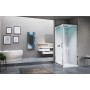 NOVELLINI EON GF90 CABINE MULTIFONCTION 1 PORTE PLIANTE + 1 FIXE LATÉRAL