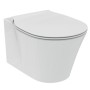 IDEAL STANDARD CONNECT AIR CUVE AQUABLADE SUSPENDUE AVEC TOILETTE NORMALE BLANC BRILLANT