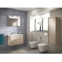IDEAL STANDARD CONNECT AIR CUVE AQUABLADE SUSPENDUE AVEC ABATTANT À FERMETURE LENTE BLANC BRILLANT