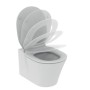IDEAL STANDARD CONNECT AIR CUVE AQUABLADE SUSPENDUE AVEC ABATTANT À FERMETURE LENTE BLANC BRILLANT