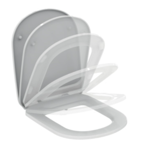 IDEAL STANDARD ILIFE A SIÈGE FERMETURE LENTE SLIM UNIQUEMENT POUR WC MURAL DÉTACHÉ BLANC