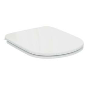 IDEAL STANDARD ILIFE A SIEGE DE FERMETURE NORMALE SLIM UNIQUEMENT POUR CUVE DÉTACHÉE MUR BLANC