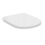 IDEAL STANDARD ILIFE A SIEGE DE FERMETURE NORMALE SLIM UNIQUEMENT POUR CUVE DÉTACHÉE MUR BLANC