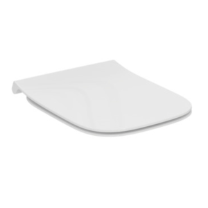 IDEAL STANDARD ILIFE A SIEGE SLIM RALENTI POUR TOILETTE SUSPENDUE ET MUR BLANC