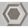 RAGNO CERAMICHE REWIND DÉCOR GÉOMÉTRIQUE VANILLE 21x18.2