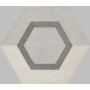 RAGNO CERAMICHE REWIND DÉCOR GÉOMÉTRIQUE VANILLE 21x18.2