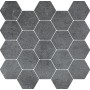 RAGNO CERAMICHE MOSAÏQUE CLAYTON GRIS FONCÉ 30,3X30,3 RETT.