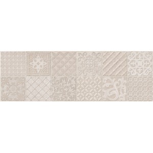 RAGNO CERAMICHE CREEK WALL STRUCTURE 3D SCULPTURE IVORY 25X76