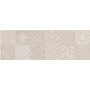 RAGNO CERAMICHE CREEK WALL STRUCTURE 3D SCULPTURE IVORY 25X76
