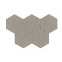 RAGNO CERAMICHE STRATFORD GREY STRUCTURE CROCHET 3D HEXAGONE 21X18,2