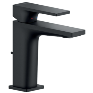 NOBILI SEVEN ROBINET DE LAVABO AVEC ÉVACUATION AUTOMATIQUE NOIR MAT