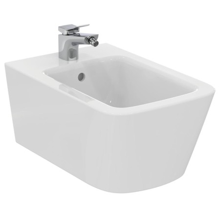 IDEAL STANDARD BIDET SUSPENDU CUBE BLEND BLANC MAT