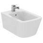 IDEAL STANDARD BIDET SUSPENDU CUBE BLEND BLANC MAT