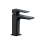 NOBILI SEVEN ROBINET DE LAVABO SANS DRAIN AVEC ÉCONOMIE D'ÉNERGIE NOIR MAT