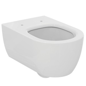 IDEAL STANDARD BLEND CURVE VASO SUSPENDU AQUABLADE BLANC MAT