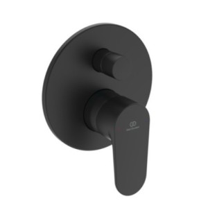 IDEAL STANDARD CERAFINE OU MITIGEUR ENCASTRÉ POUR BAIGNOIRE/DOUCHE NOIR MAT