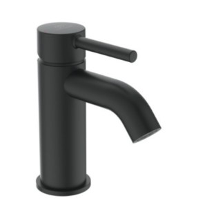 IDEAL STANDARD CERALINE MITIGEUR POUR LAVABO AVEC ÉVACUATION NOIRE MAT