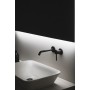 IDEAL STANDARD CERALINE ROBINET DE LAVABO MURAL NOIR MAT
