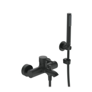 IDEAL STANDARD CERALINE ROBINET EXTÉRIEUR POUR BAIN/DOUCHE NOIR MAT