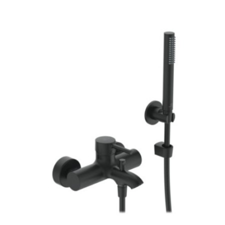 IDEAL STANDARD CERALINE ROBINET EXTÉRIEUR POUR BAIN/DOUCHE NOIR MAT