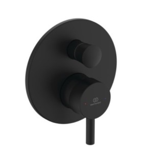IDEAL STANDARD CERALINE MITIGEUR ENCASTRÉ POUR BAIGNOIRE/DOUCHE NOIR MAT