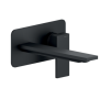 NOBILI SEVEN ROBINET DE LAVABO MURAL L. 20 CM NOIR MAT