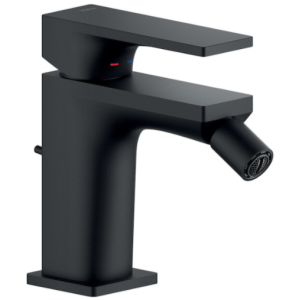 NOBILI SEVEN MITIGEUR BIDET AVEC ÉVACUATION AUTOMATIQUE NOIR MAT