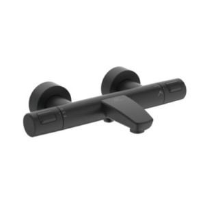 IDEAL STANDARD MITIGEUR THERMOSTATIQUE EXTERNE CERATHERM T25 POUR BAIGNOIRE/DOUCHE NOIR MAT