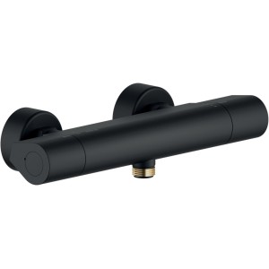 NOBILI SEVEN MITIGEUR DE DOUCHE THERMOSTATIQUE EXTERNE NOIR MAT