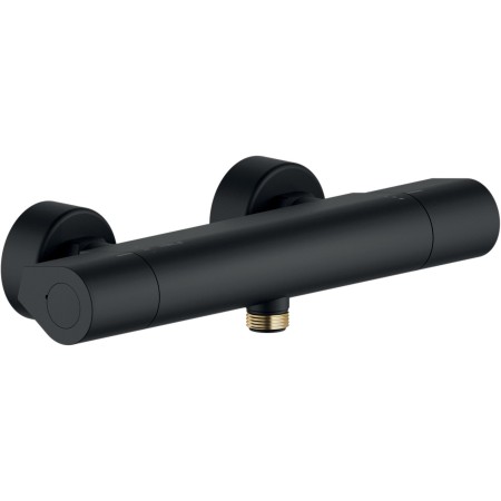 NOBILI SEVEN MITIGEUR DE DOUCHE THERMOSTATIQUE EXTERNE NOIR MAT