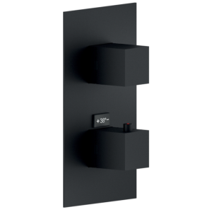 NOBILI SEVEN MITIGATEUR THERMOSTATIQUE DE DOUCHE À 1 VOIE NOIR MAT