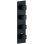 NOBILI SEVEN MITIGEUR THERMOSTATIQUE DE DOUCHE À 3 VOIES NOIR MAT