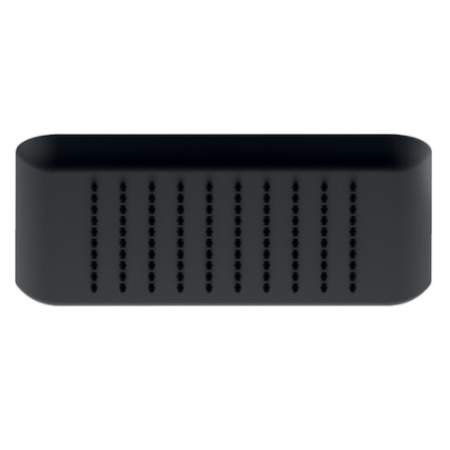 NOBILI SEVEN SOFFIONE DE DOUCHE À JOINT NOIR MAT